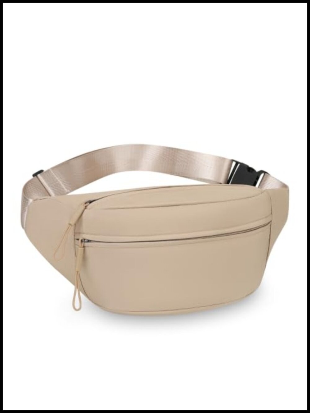 Lightweight Adjustable Nylon Crossbody Fanny Pack Waist Bag Travel Running